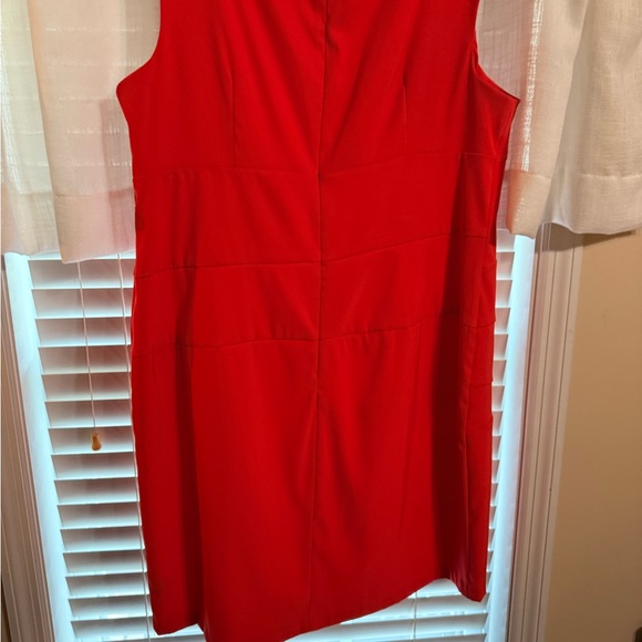 Kim Rogers Vibrant Red Midi Dress - Picture 3 of 3
